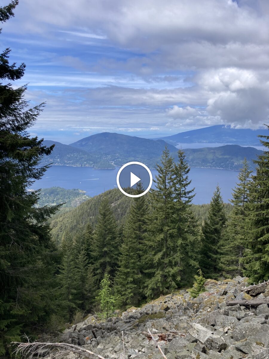 Rewrite this title Baden Powell Hike Horseshoe Bay to Grouse