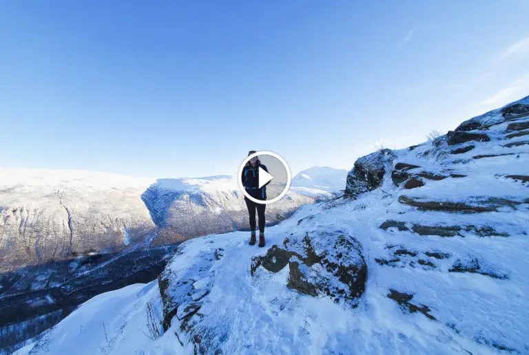Sherpatrappa Tromsø Hike: Información sobre los pasos de sherpa